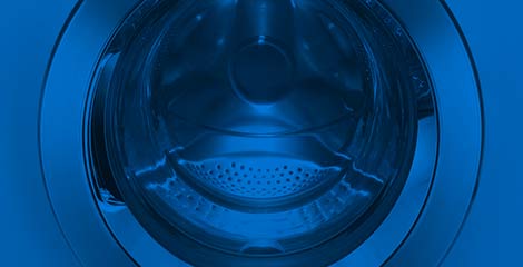 Photo of front-loading washer