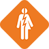 orange endocrine disruption symbol